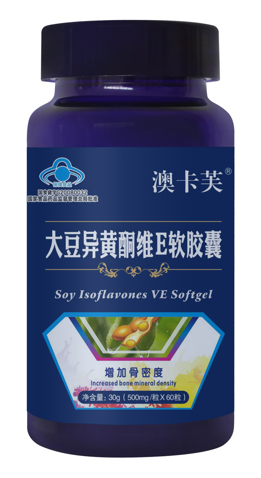 大豆異黃酮維E軟膠囊